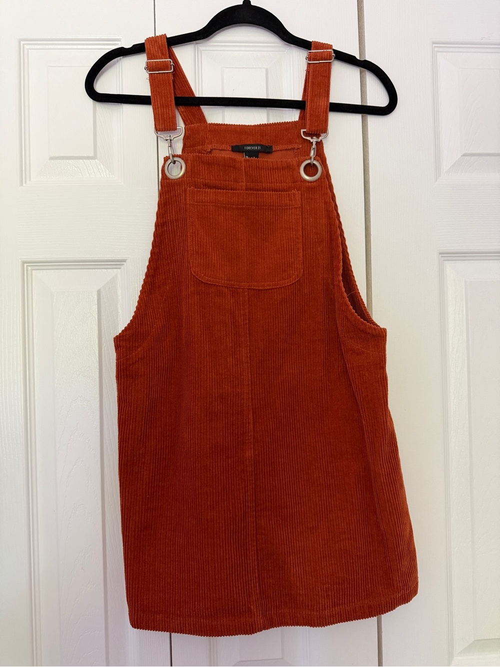 Forever 21 Rust Corduroy Dress